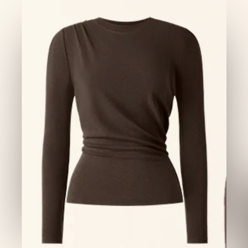 OGL LiteWarm Light Warm Crewneck Tucked Top small